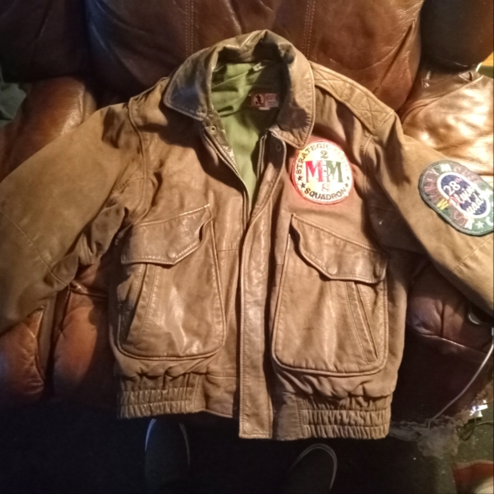 Mickey Mouse 28th Flying Squadron collectors bomber jacket